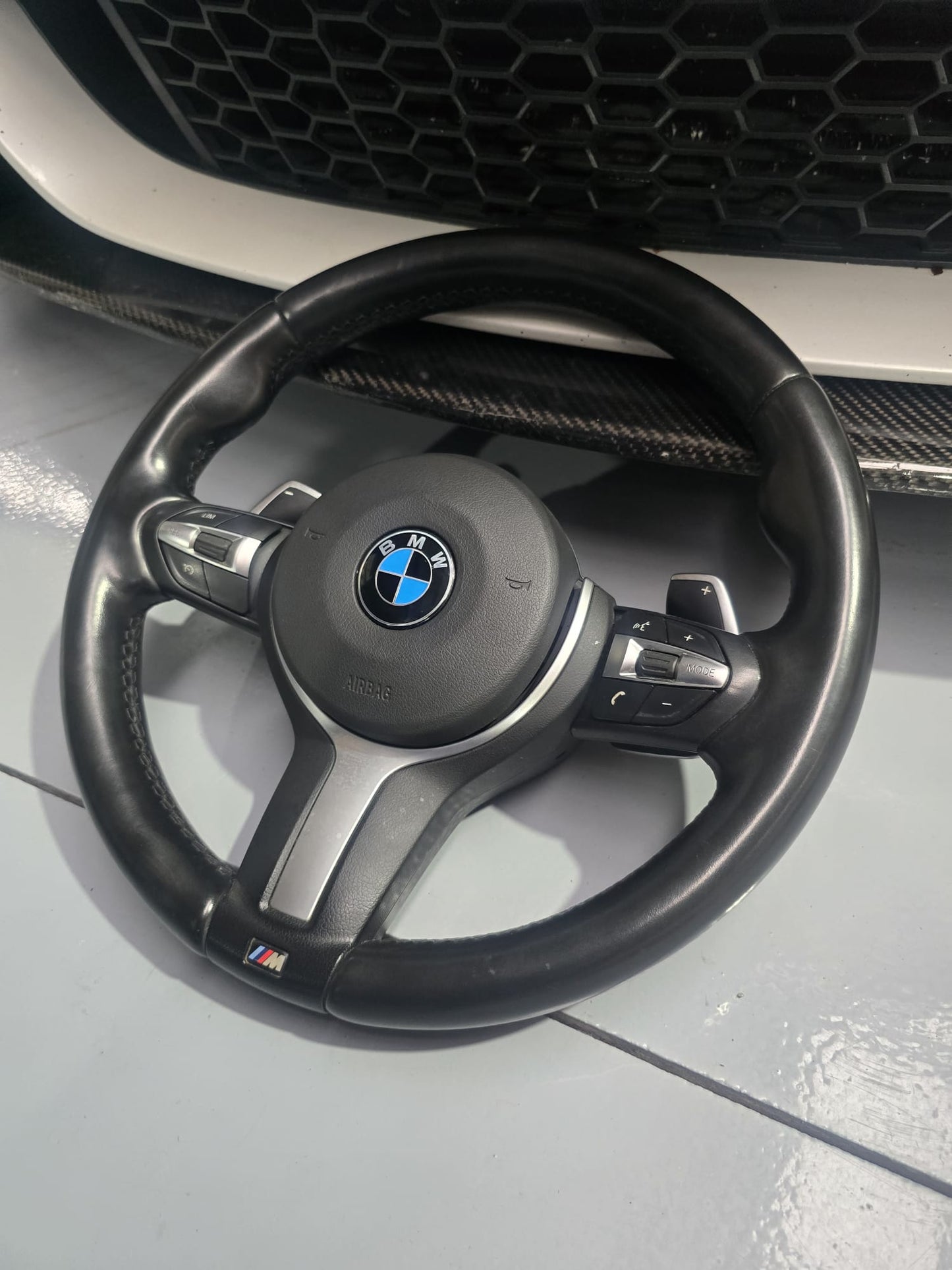 Volante packm com patilhas bmw compatível com serie 1/2/3/4