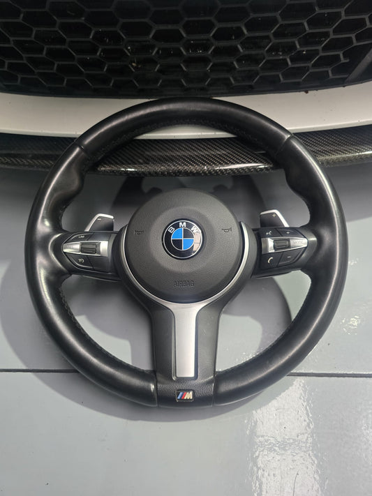 Volante packm com patilhas bmw compatível com serie 1/2/3/4
